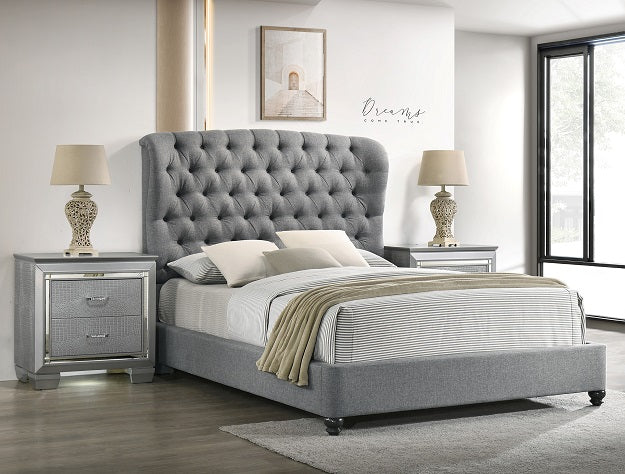 5138GY-ALL LINDA BED GRAY