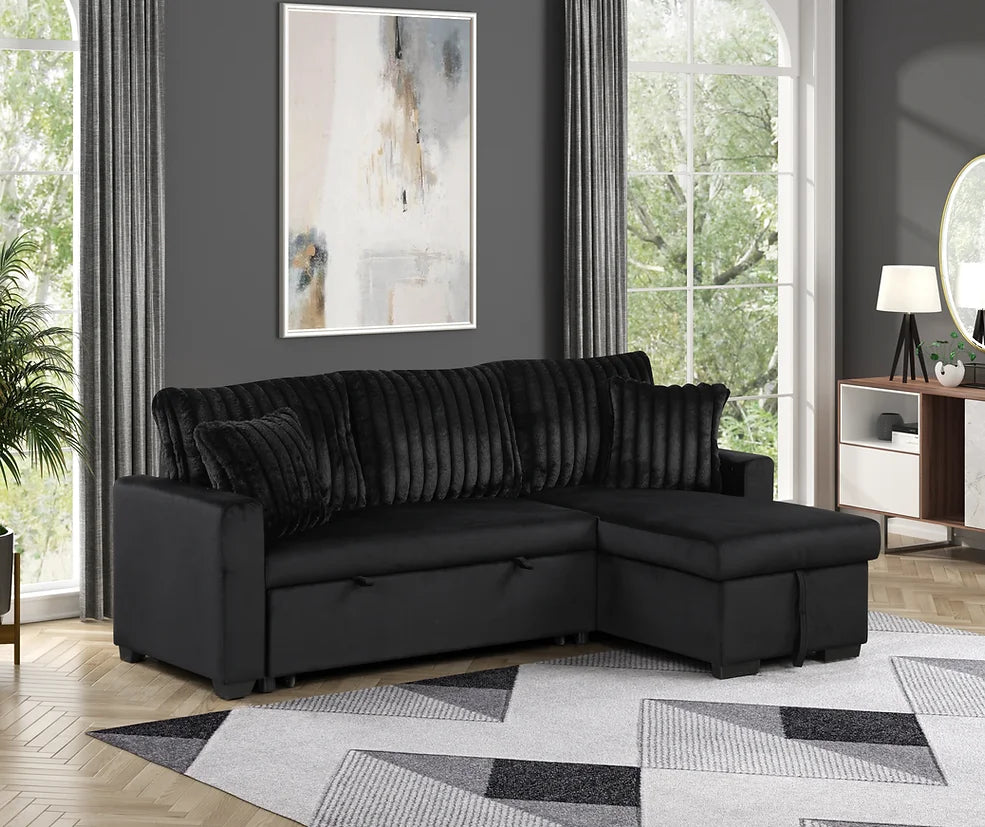 S8670 Nori (Black) sofa bed sectional S8670 Nori (Black) sofa bed sectional