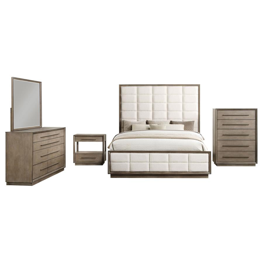 Durango Bedroom Set Taupe Oak