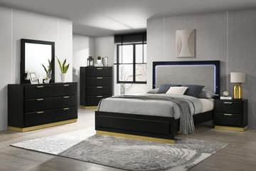 Caraway Bedroom Set Black