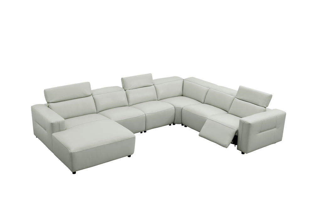 MI-2525 Noel (Grey) power reclining sectional