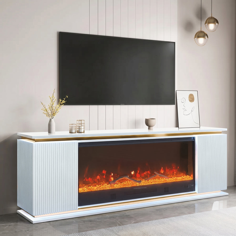 A-F15 Riva (White) tv stand