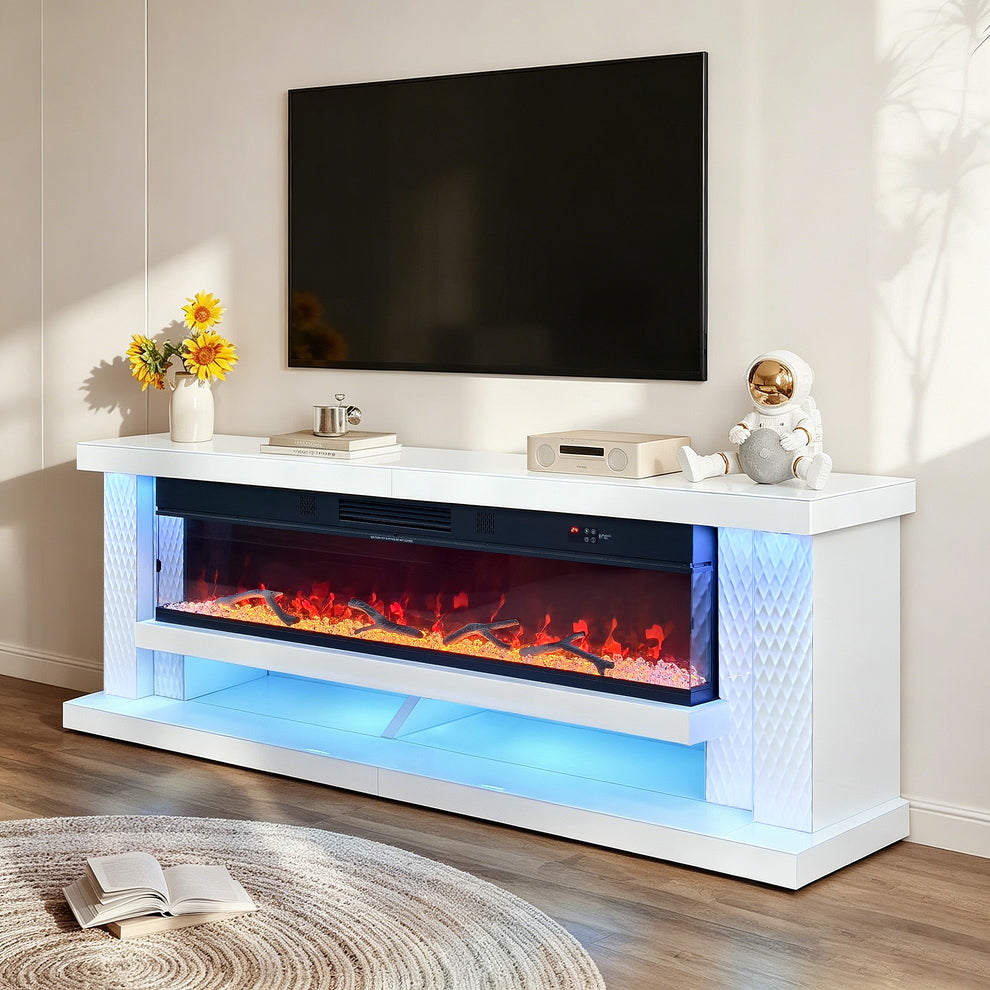 A-F14 Aira (White) tv stand