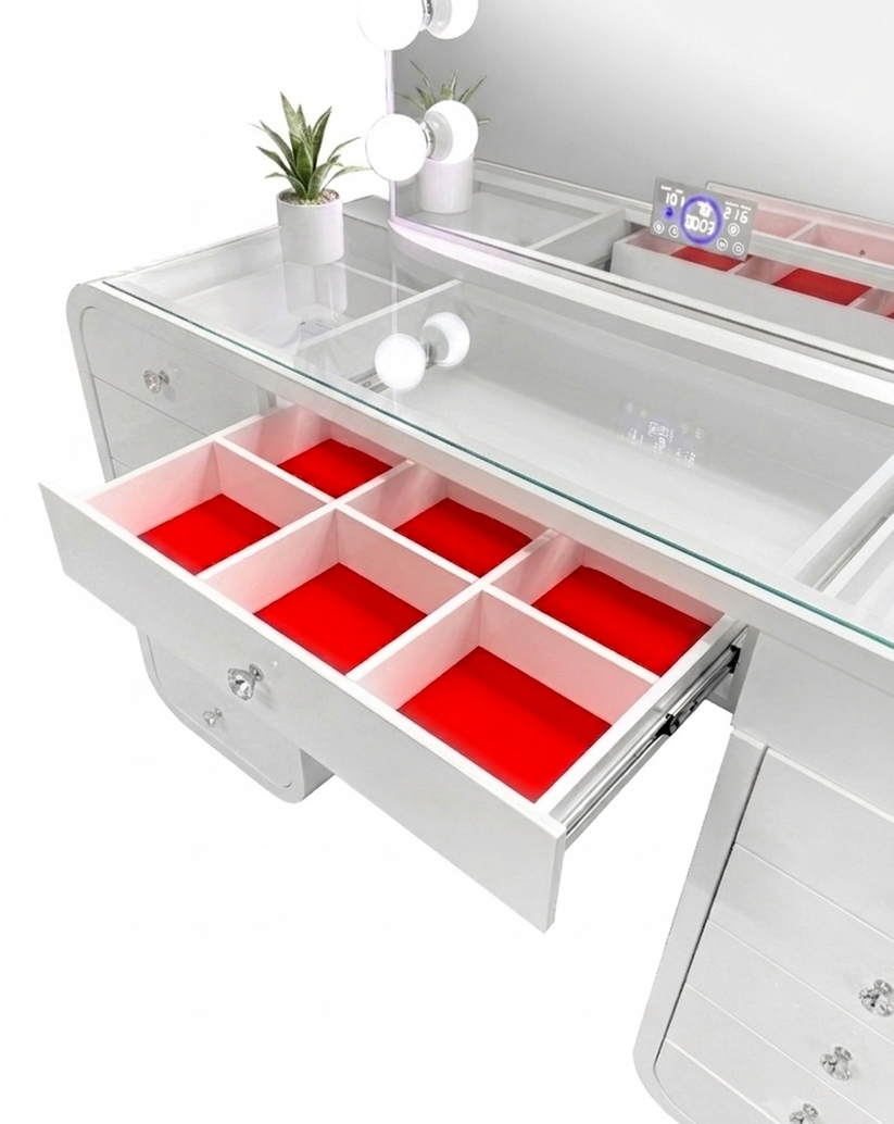A-VM08 Emily (White) vanity
