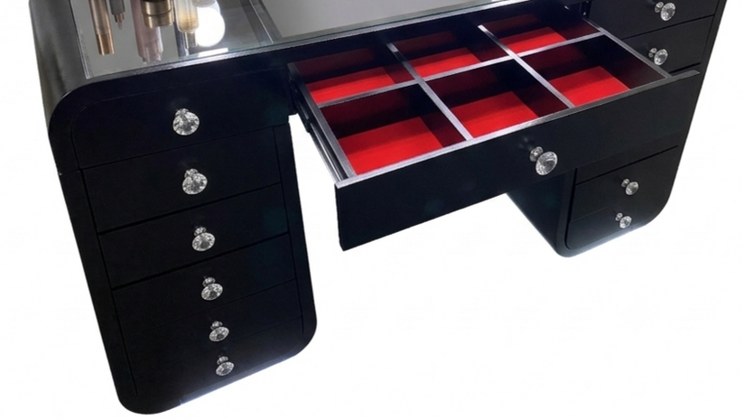 A-VM08 Emily (Black) vanity