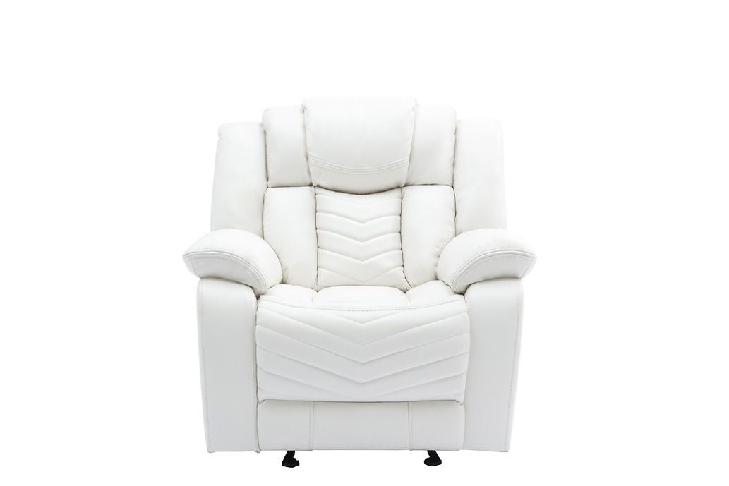 S2021 Lucky Charm (White) reclining set.