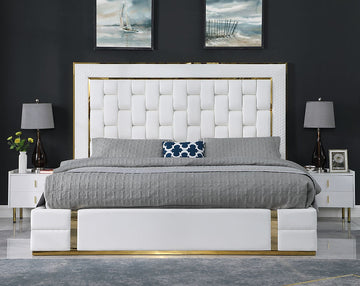 B700 Marbella white bed