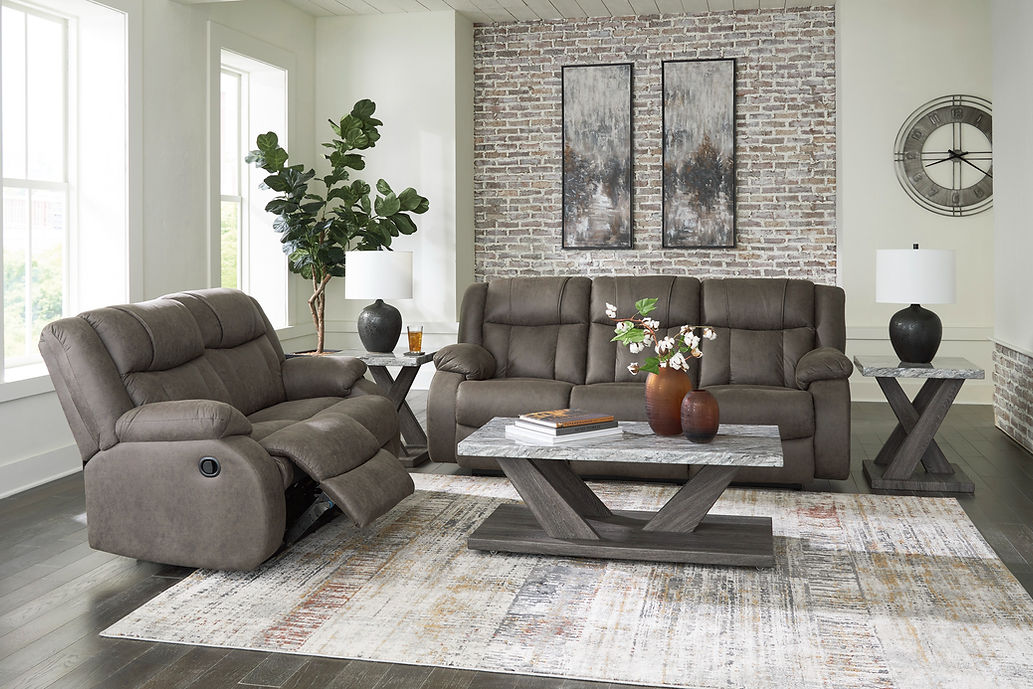 Ashley First Base Reclining Sofa