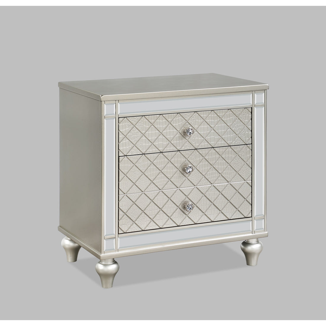 5112GY-ALL FLORY BED GRAY