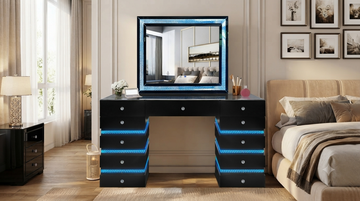 A-VM09 Lily (Black) vanity