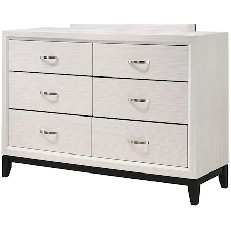 SETB4610 AKERSON CHALK BEDROOM GROUP