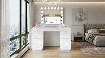 A-VM08 Emily (White) vanity