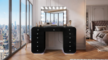 A-VM08 Emily (Black) vanity