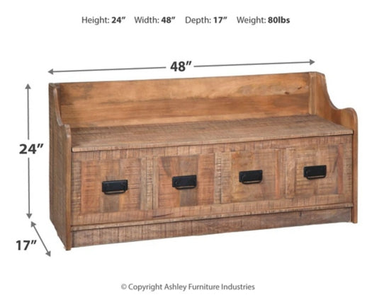 Ashley Garrettville Storage Bench