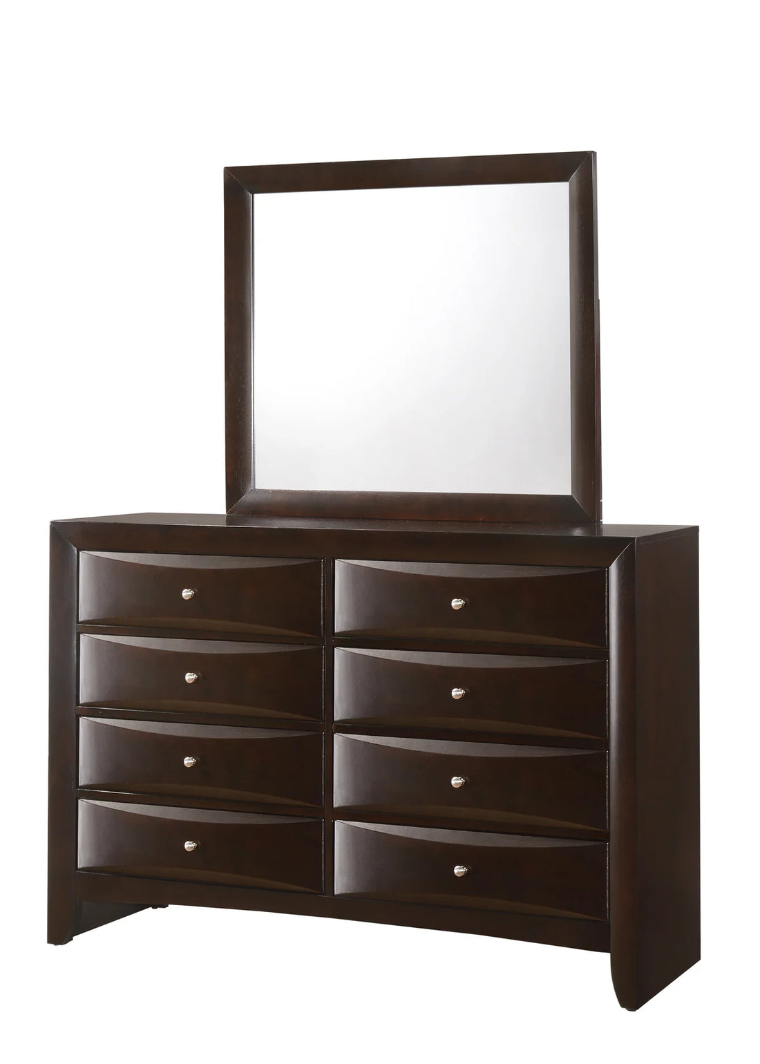 B4265 EMILY STORAGE DARK CHERRY BEDROOM