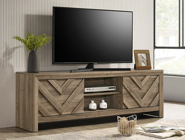 B9332-9 VALOR TV STNND-LIGHT BROWN