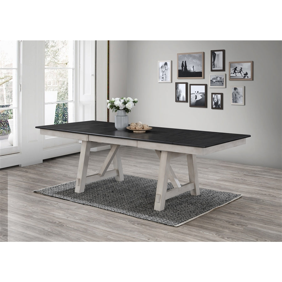 2158CG MARIBELLE CHALK GRAY DINING set