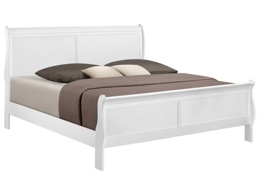 B3650 LOUIS PHILIP WHITE BEDROOM GROUP