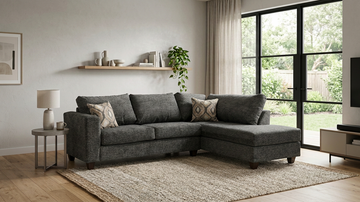 S308 Plana (Charcoal) sectional