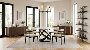 D1550 Dimi (Wh/Bk) 5pcs dining set