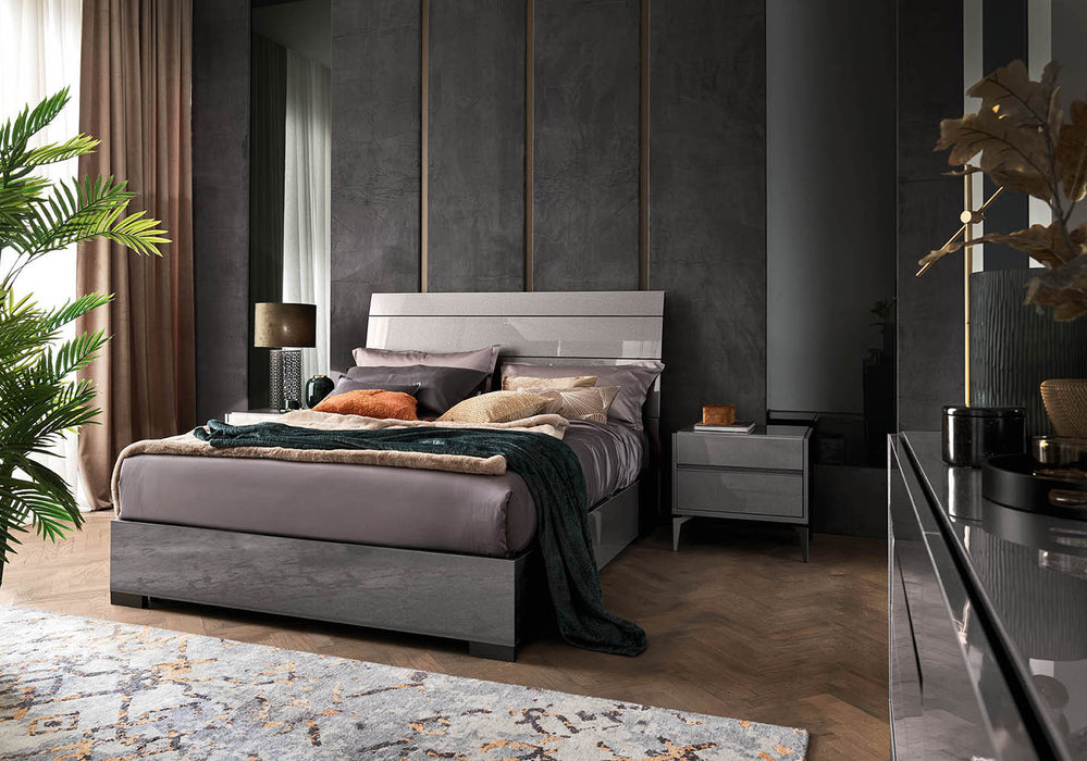 Alf Italia Graphite Italian Bedroom Collection