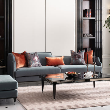 LA FRANCAISE Mansion Sofa and chair Azure Black