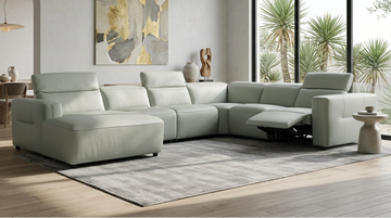 MI-2525 Noel (Grey) power reclining sectional