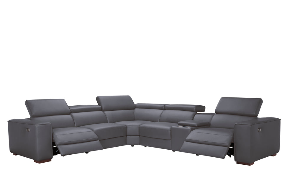 MI-633 Picasso II 7pcs Dk. Grey (3 Power recliner)