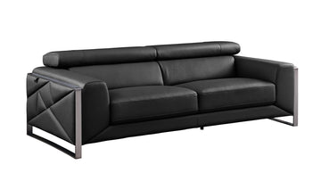 MI-989 Giorgio (Black) sofa loveseat