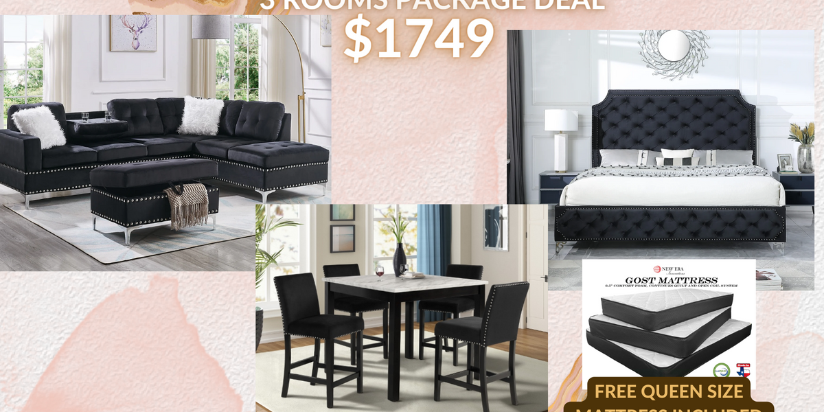 3 Room Furniture Packages Deals Unique Home Furniture — Unique Home