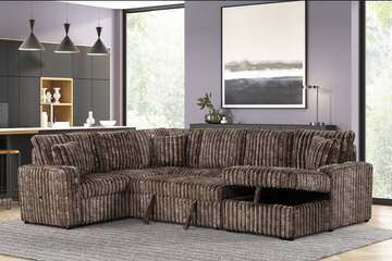 S3675 Raha II (Brown) sectional