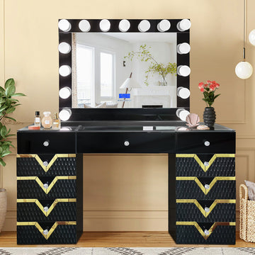 A-VM27 Rockstar black vanity