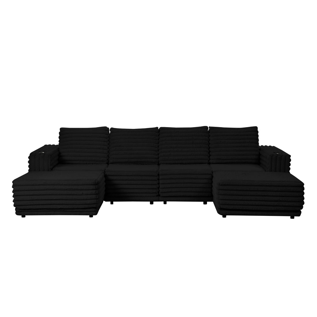 S101 Nuve (Black) sectional