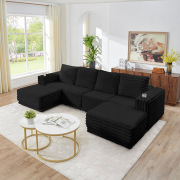S101 Nuve (Black) sectional