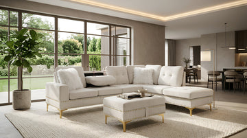 S133 Joy II (Beige) sectional