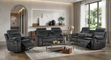 S3037 Liz (Grey) Reclining set