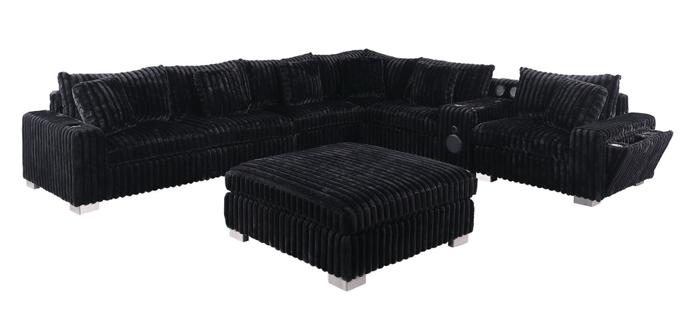 S329 Snuggle Station (Black) sectional