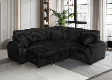 S3662 Neeha (Black) sectional