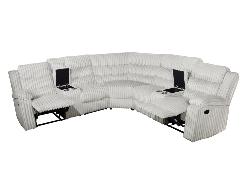S3672 Calantha (Grey) reclining sectional