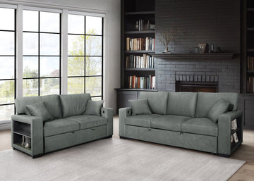 S3690 Bexley (Grey) sofa loveseat