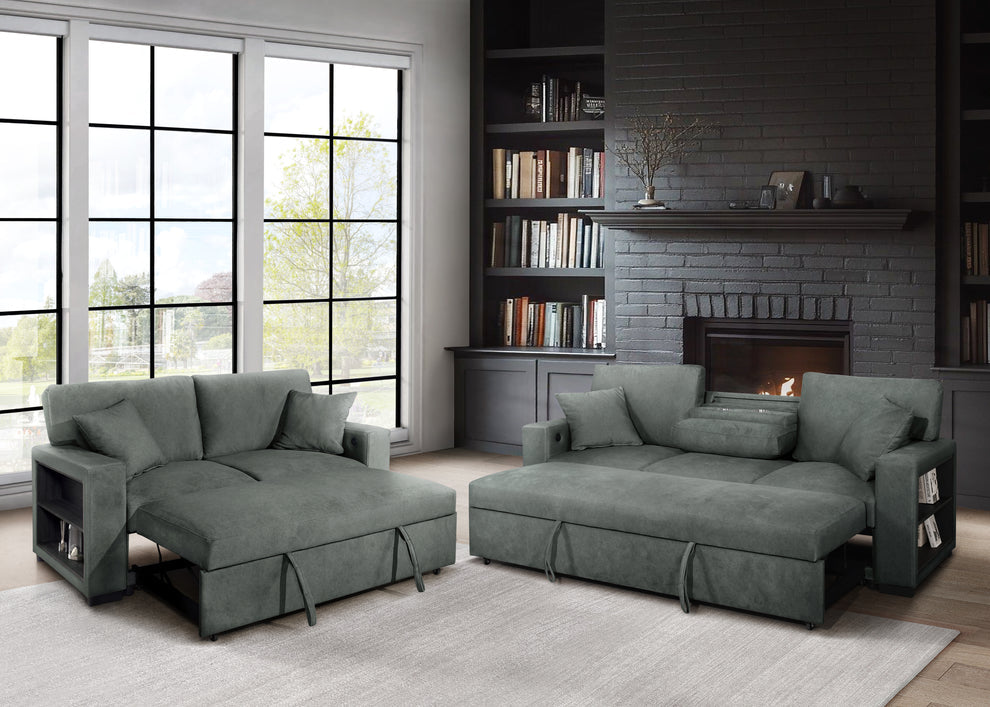 S3690 Bexley (Grey) sofa loveseat