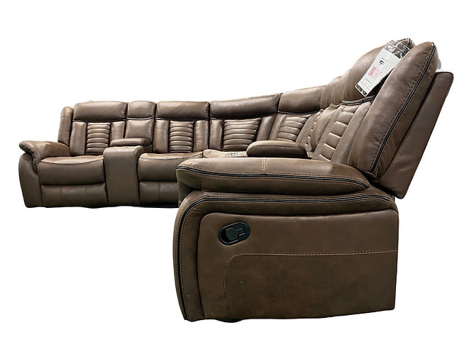 S4002 Samuel (Brown) reclining sectional