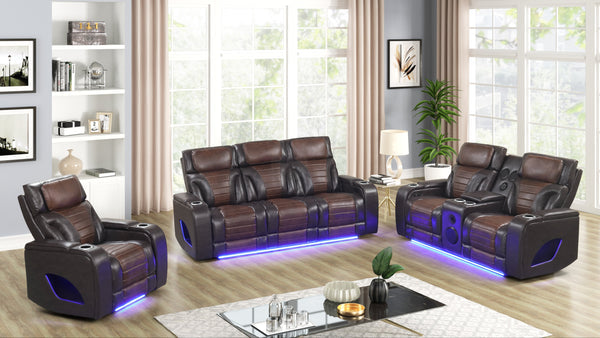 S4200 Robin (Brown) reclining set