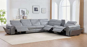 S681 Divani Power (Grey) sectional