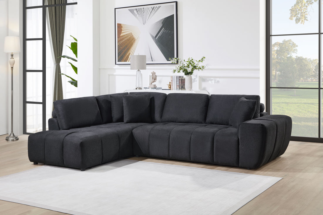 S8155 Dasha (Black) sectional