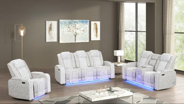 S4225 Lita (Grey) power reclining set