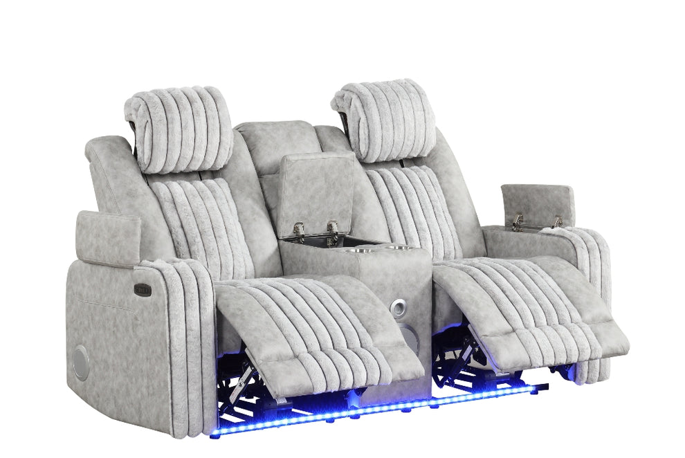 S4225 Lita (Grey) power reclining set