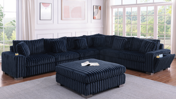 S329 Snuggle Station (Blue) sectional