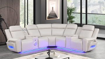 S3550 Galaxy Power Reclinnig sectional (Sand)