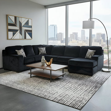 S319 Austin Furby (Black) sectional